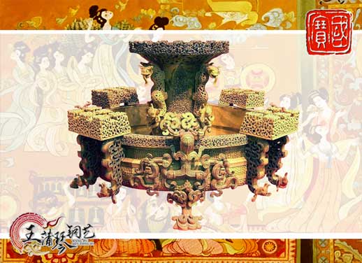 銅尊盤(pán)，曾侯乙尊盤(pán)，國(guó)寶級(jí)文物之一