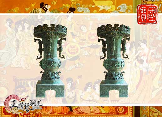 曾侯乙銅尊，武漢東湖賓館雕塑