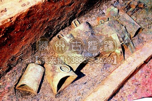 郭家廟出土迄今最早“商”聲編鐘 郭家廟出土迄今最早“商”聲編鐘